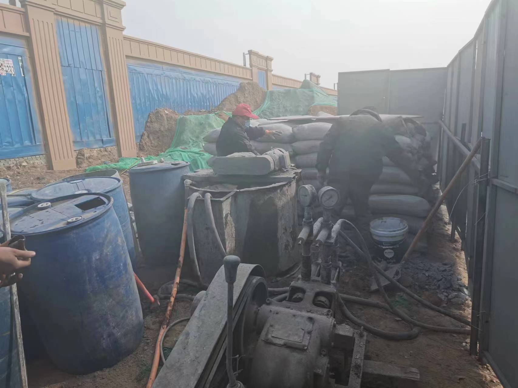 内蒙古地基沉降注浆加固